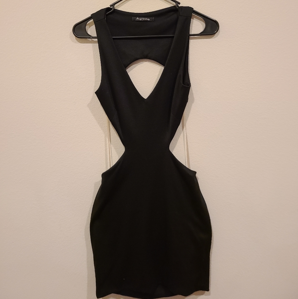 Backless Mini Dress